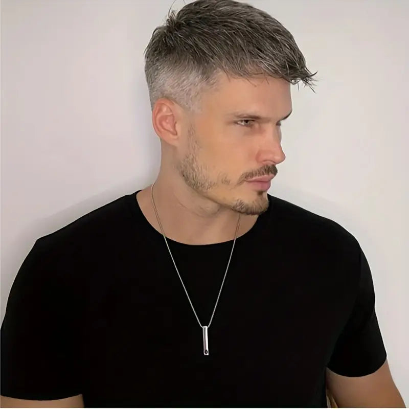 PRE ORDEN - COLLAR BARRITA CON FOTO PROYECCION