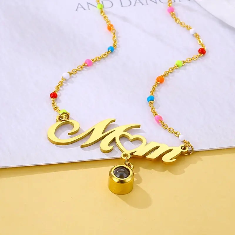 PRE ORDEN - COLLAR MOM + FOTO PROYECCIÓN