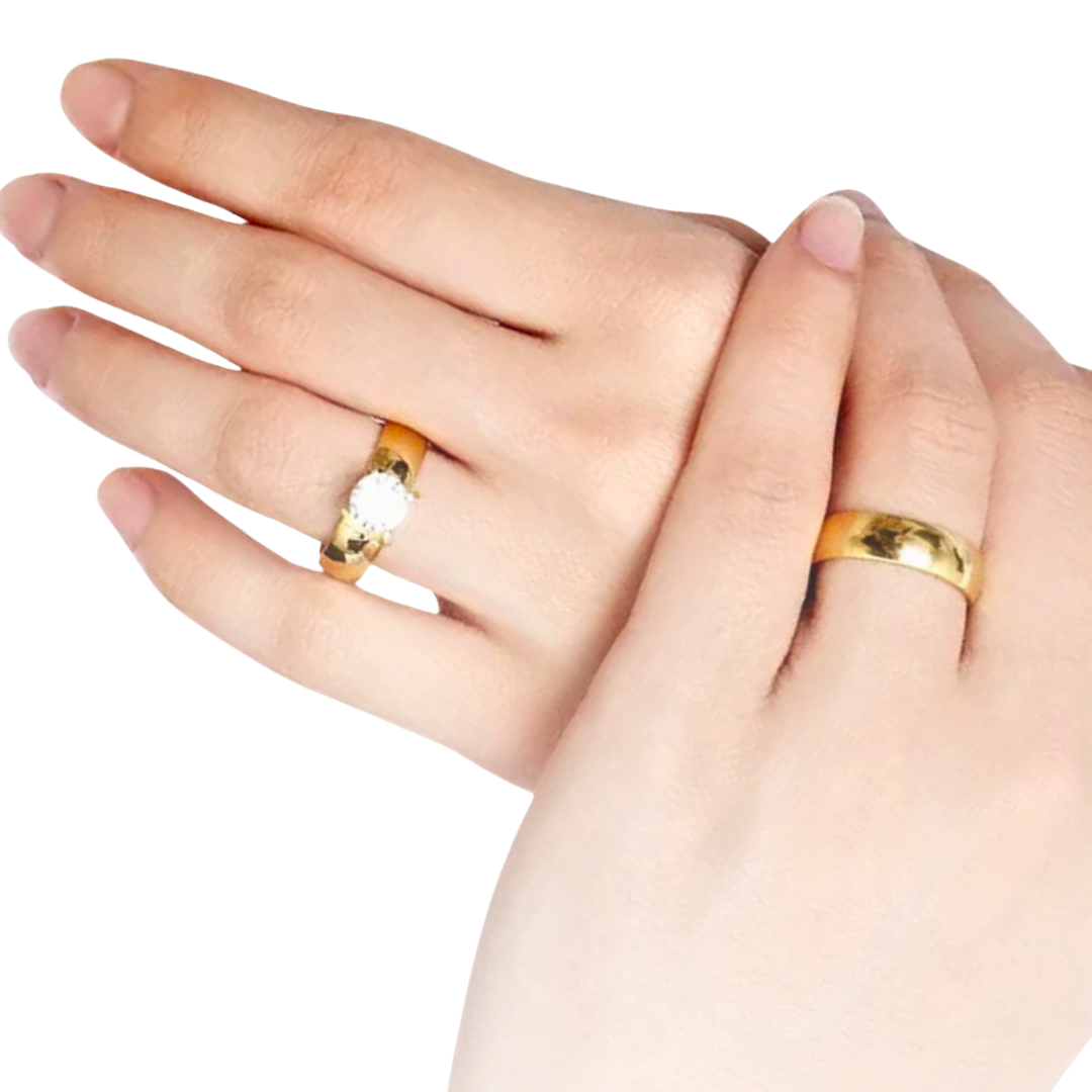 TRIO DE ANILLOS PARA PAREJA