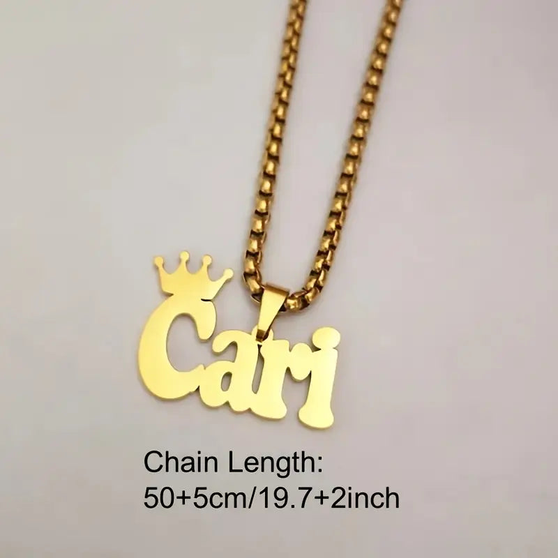 COLLAR CON NOMBRE CORONA