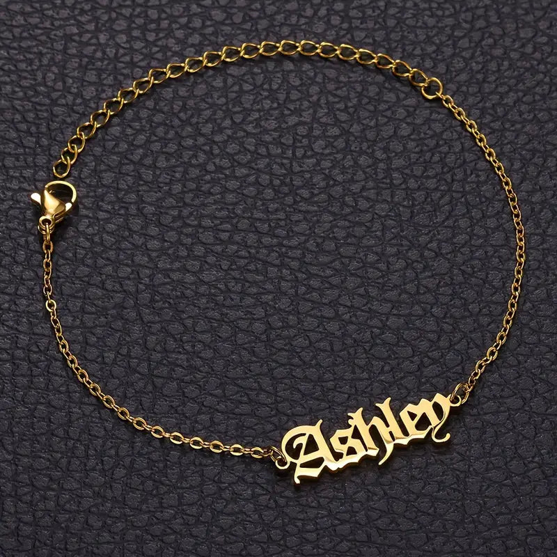 PULSERA CON NOMBRE OLD LONDON
