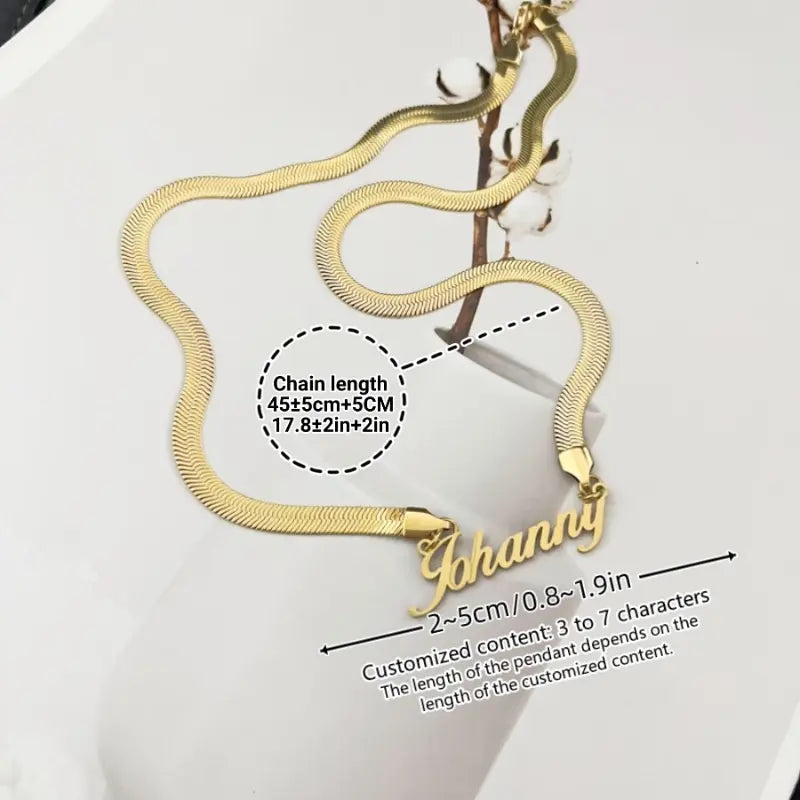 Klassieke naamketting