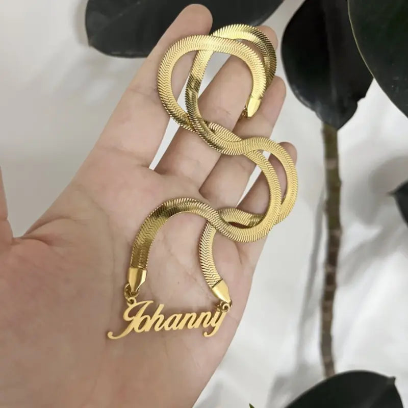 Klassieke naamketting