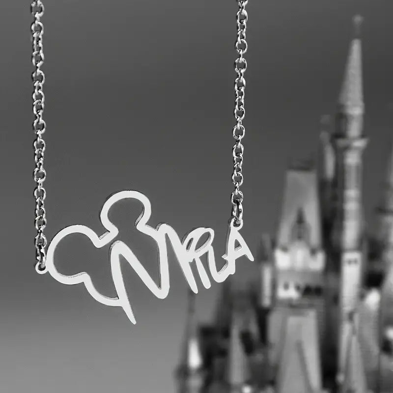 COLLAR CON NOMBRE MICKEY