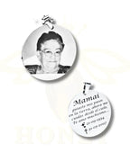 Foto-geëtste plaatketting