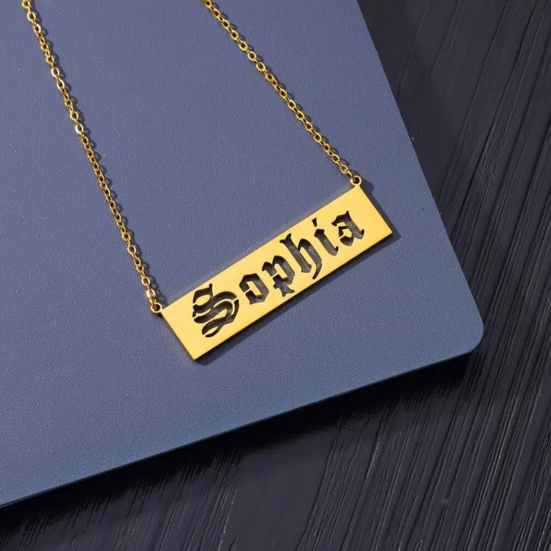 Klassieke naamketting