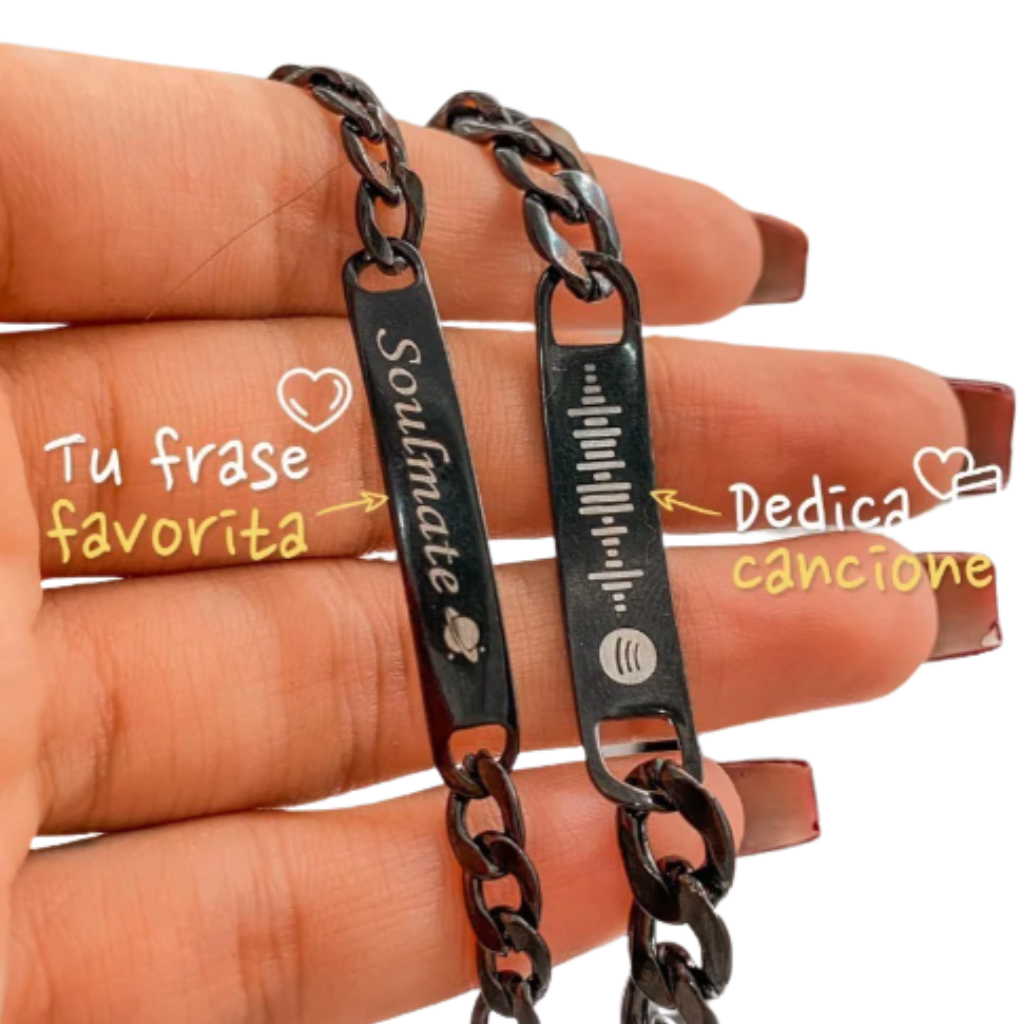 DUO DE PULSERAS SPOTIFY - CANCION PARA DEDICAR