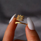 ANILLO CON TRES NOMBRES