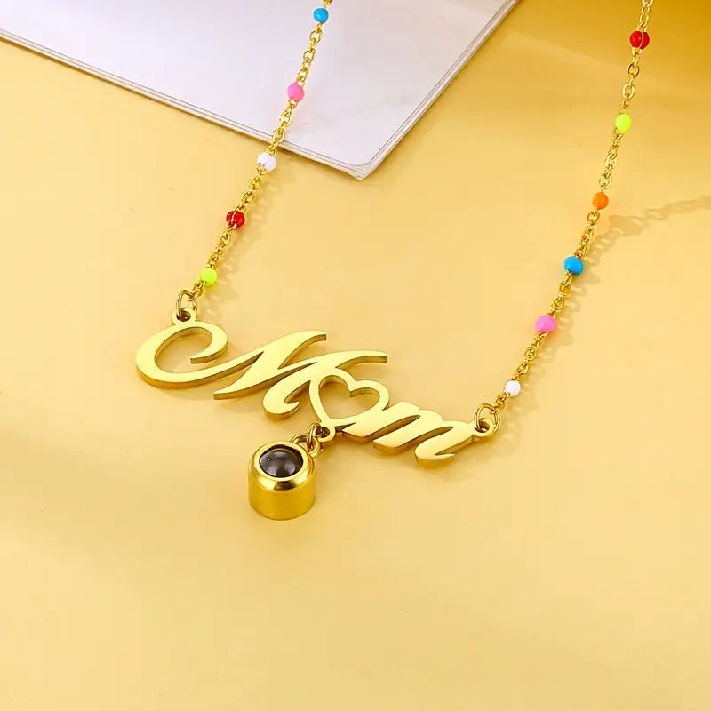 PRE ORDEN - COLLAR MOM + FOTO PROYECCIÓN