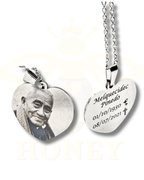 Foto-geëtste ketting