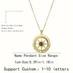 PRE ORDEN - COLLAR BRUJULA CON FOTO PROYECCION