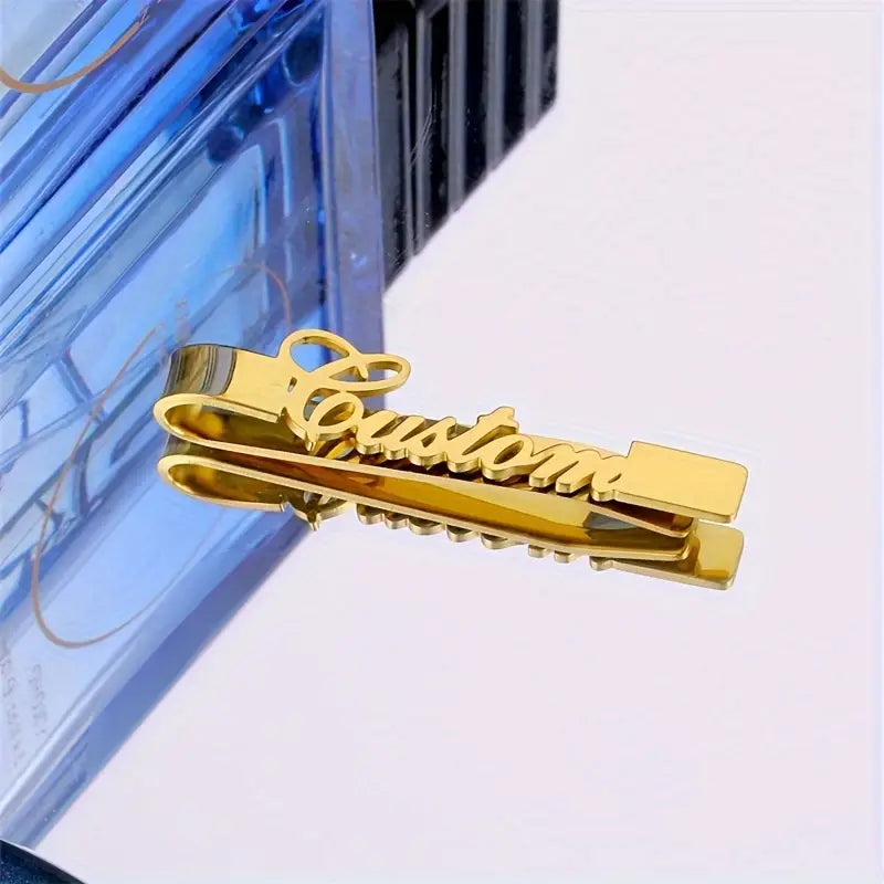 CLIP PARA CORBATA CON NOMBRE