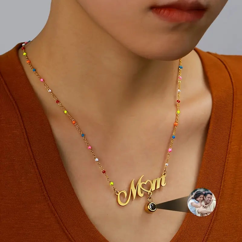 PRE ORDEN - COLLAR MOM + FOTO PROYECCIÓN
