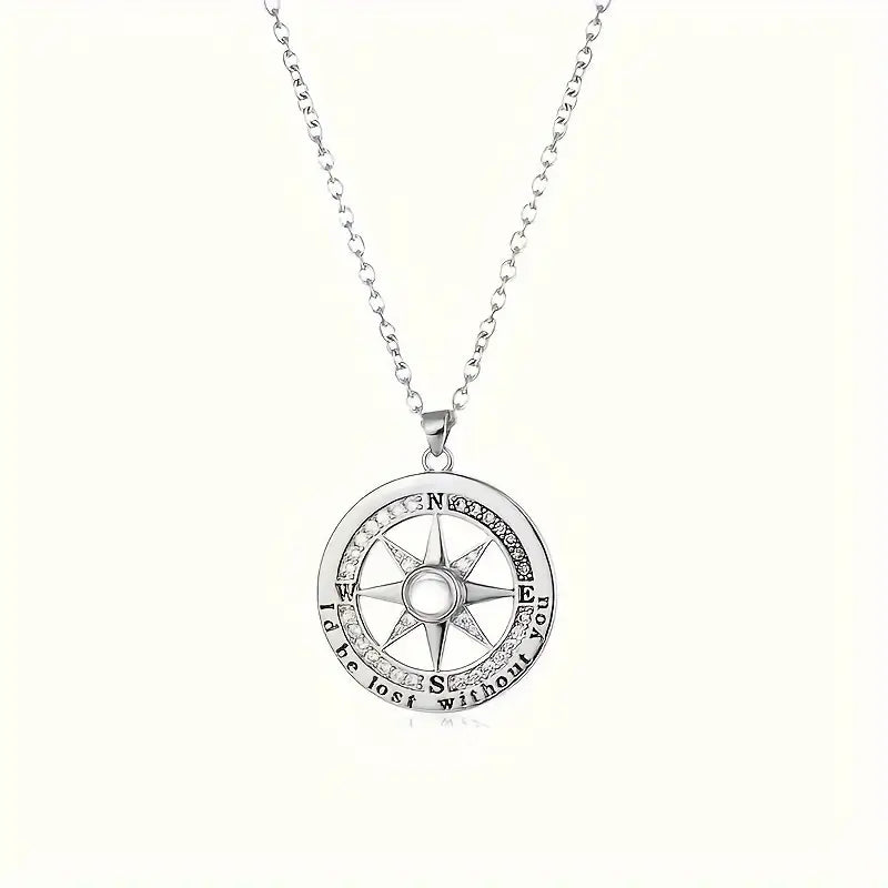 PRE ORDEN - COLLAR BRUJULA CON FOTO PROYECCION