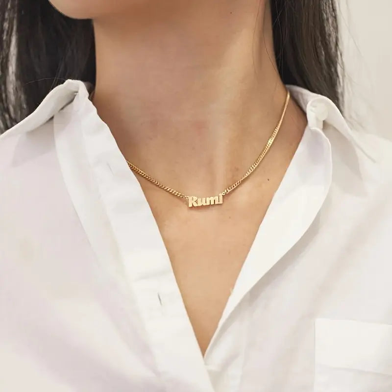 Klassieke naamketting