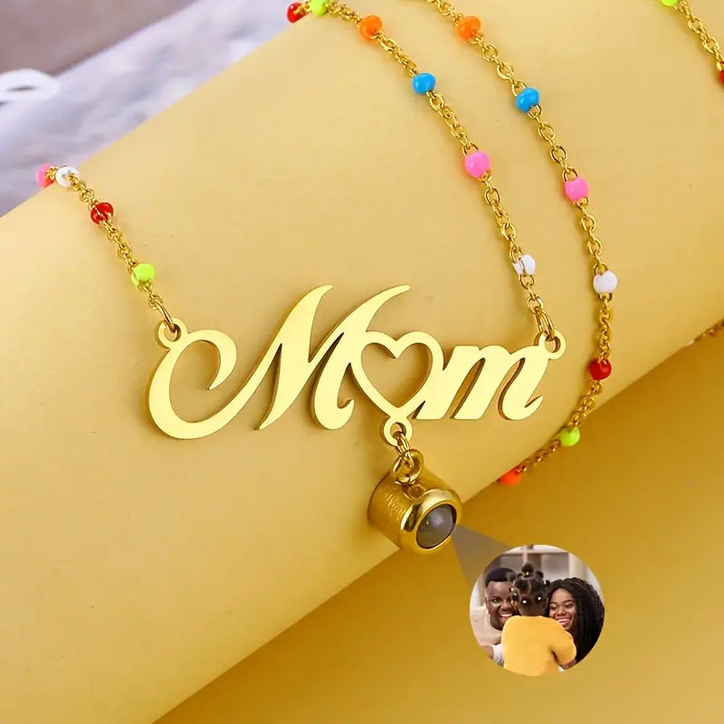 PRE ORDEN - COLLAR MOM + FOTO PROYECCIÓN