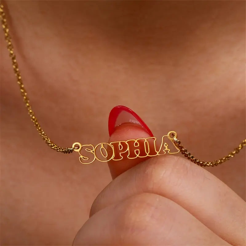 Klassieke naamketting