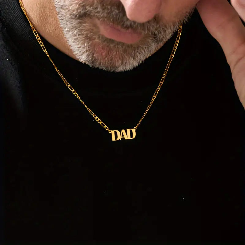 COLLAR NOMBRE CON CADENA TIPO CARTIER