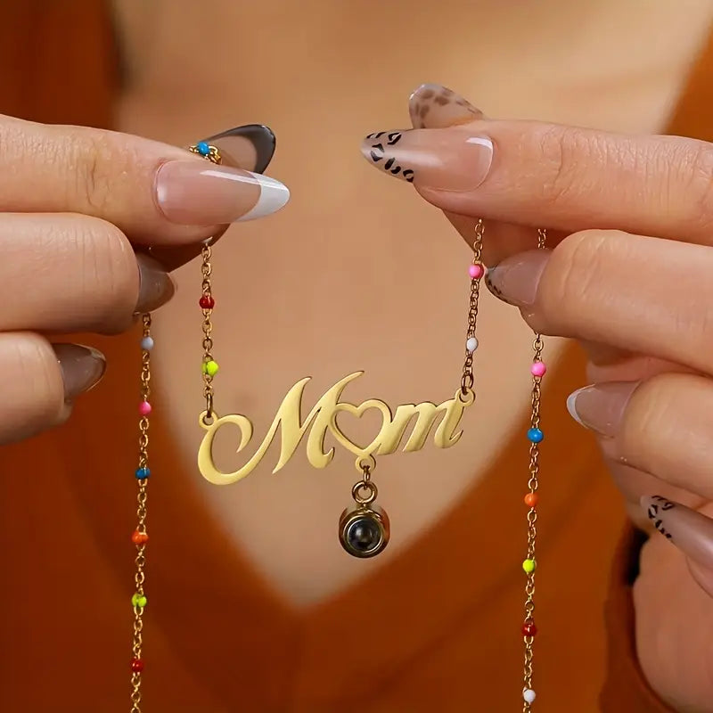 PRE ORDEN - COLLAR MOM + FOTO PROYECCIÓN