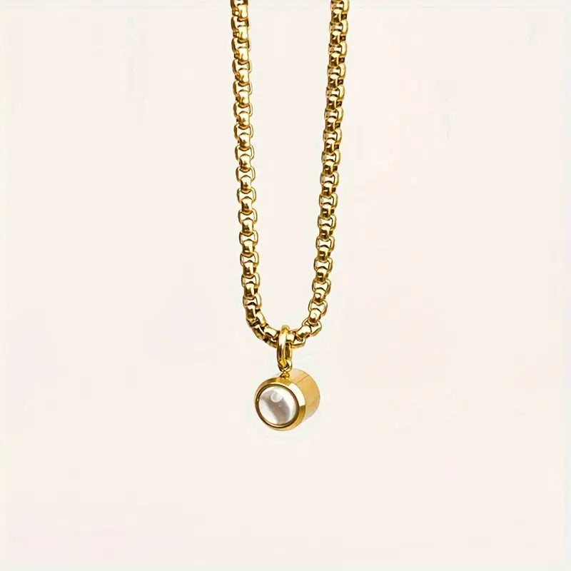 PRE ORDEN - COLLAR REDONDO CON FOTO PROYECCION