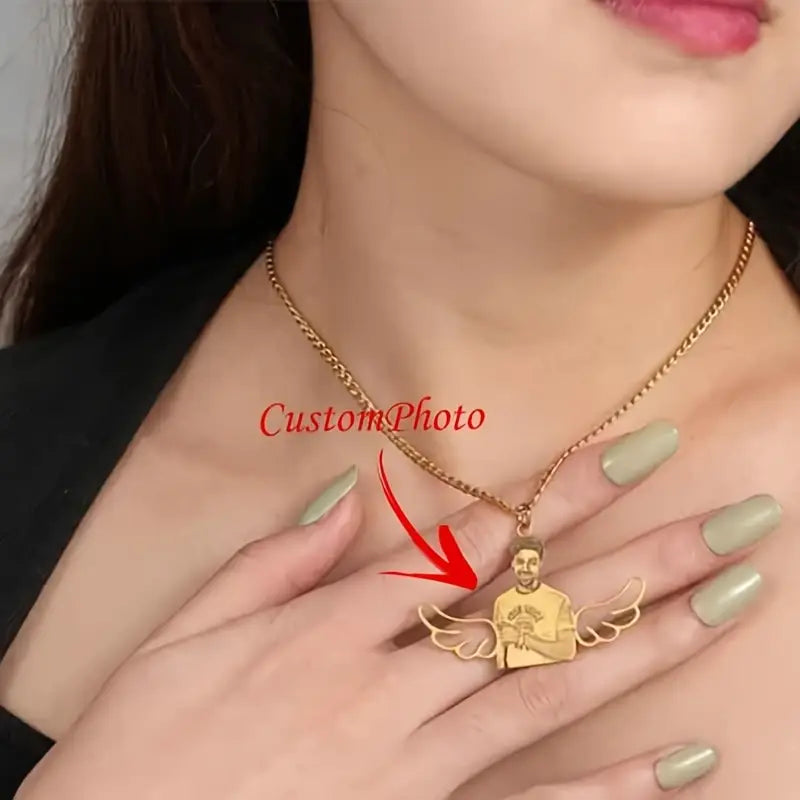 COLLAR FOTOGRABADO Y ALAS