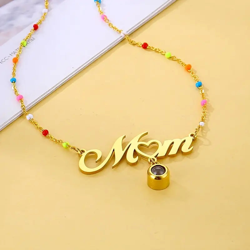 PRE ORDEN - COLLAR MOM + FOTO PROYECCIÓN