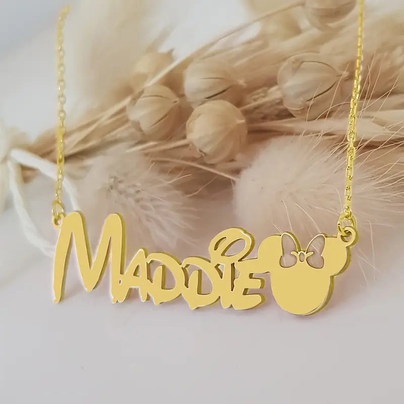 COLLAR CON NOMBRE MINNIE
