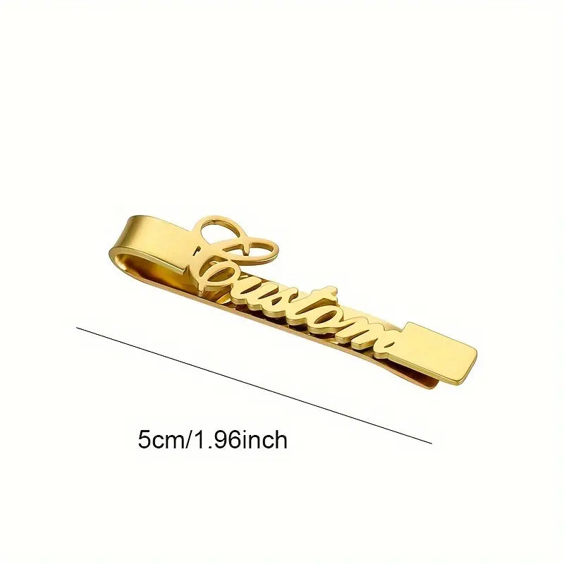 CLIP PARA CORBATA CON NOMBRE