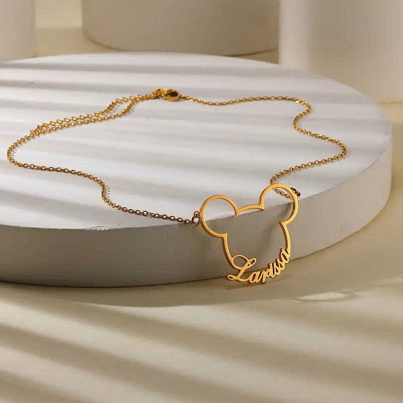 COLLAR CON NOMBRE MICKEY