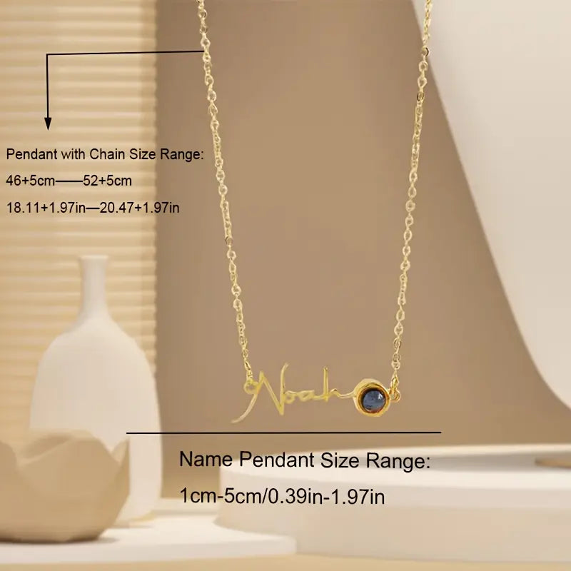 COLLAR NOMBRE CON FOTO PROYECCION