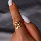 ANILLO CON TRES NOMBRES