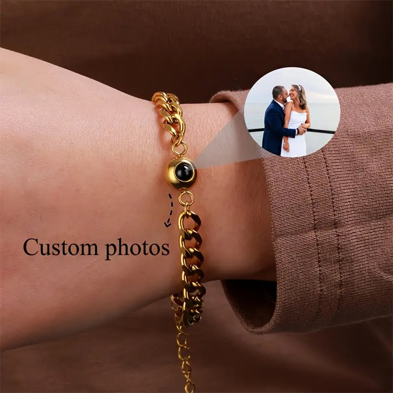 PRE ORDEN - PULSERA CON FOTO PROYECCION