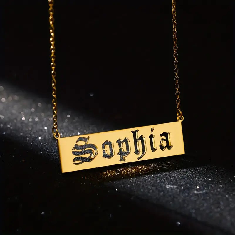 Klassieke naamketting