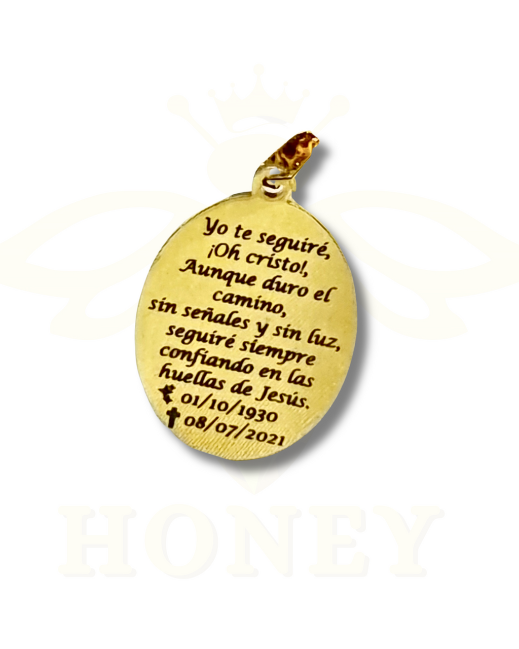 Foto-geëtste plaatketting