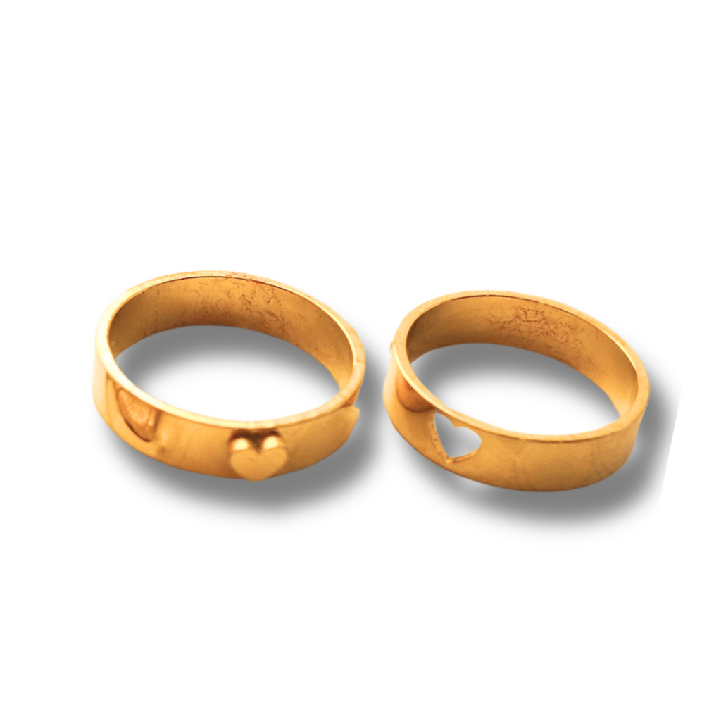 Couple rings "you are my sunshine"