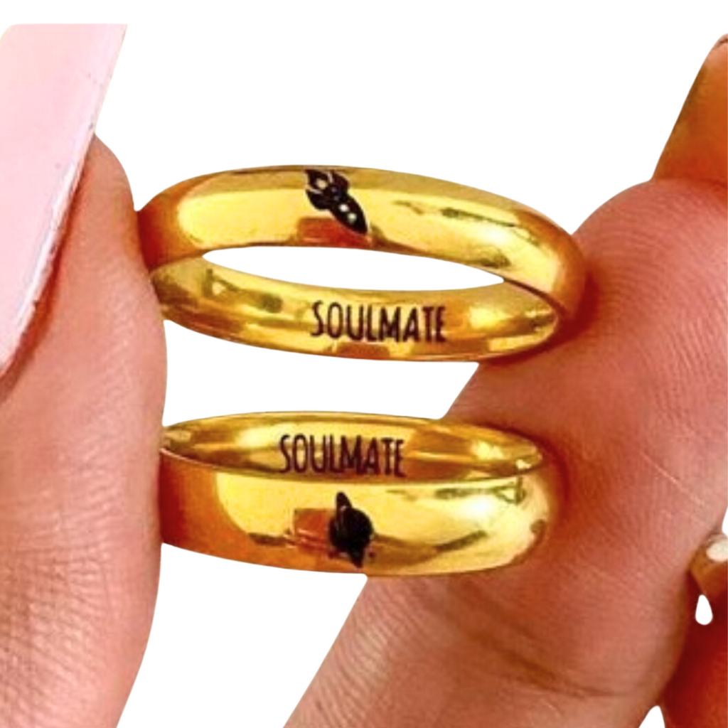 DUO DE ANILLOS PARA PAREJA PERSONALIZADOS