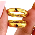 DUO DE ANILLOS PARA PAREJA PERSONALIZADOS
