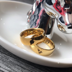 DUO DE ANILLOS PARA PAREJA PERSONALIZADOS
