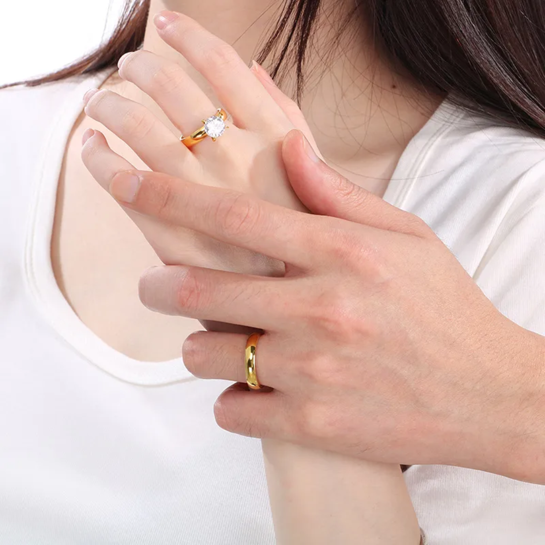 DUO DE ANILLOS PARA PAREJA