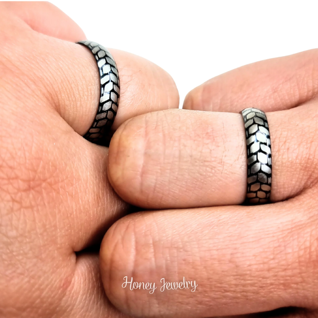 DUO DE ANILLOS PARA PAREJA PERSONALIZADOS