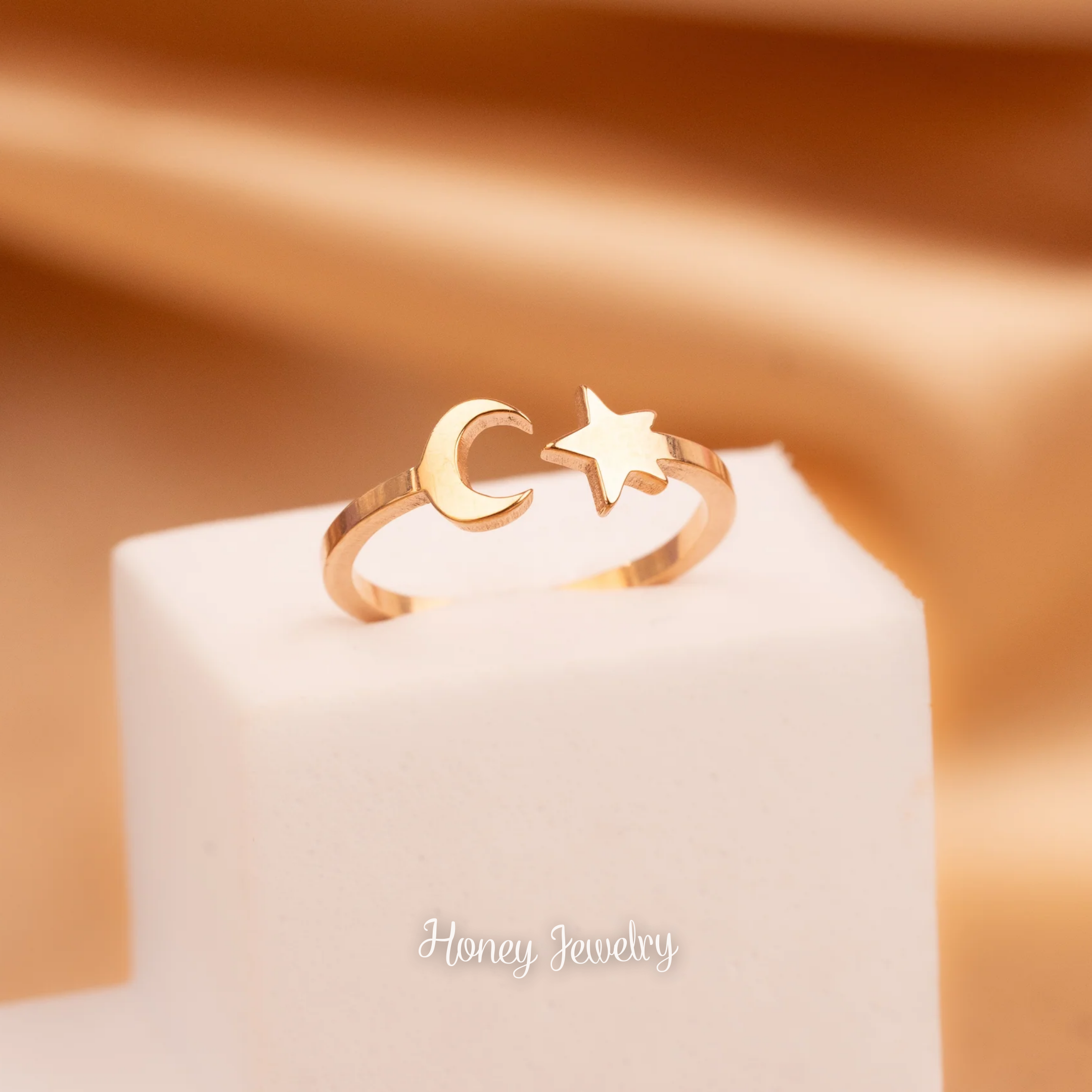 ANILLO LUNA Y ESTRELLA