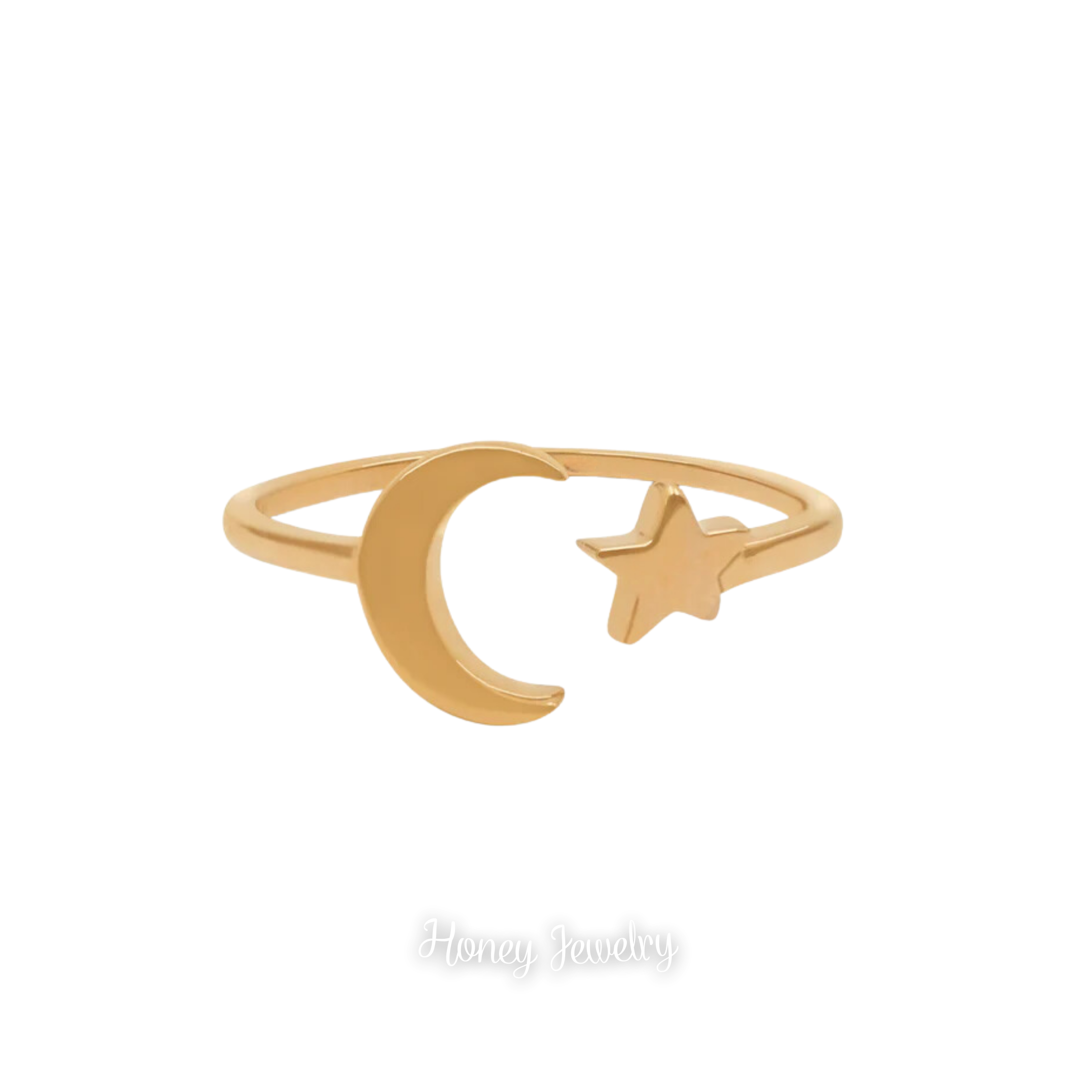 ANILLO LUNA Y ESTRELLA