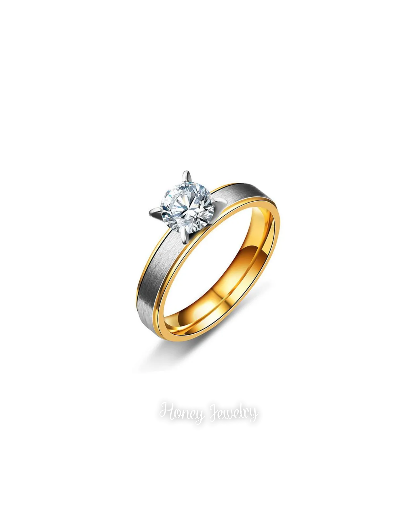 Ring met gouden rand (pre-order)