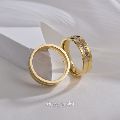 (Pre orden) Duo de Anillos para pareja