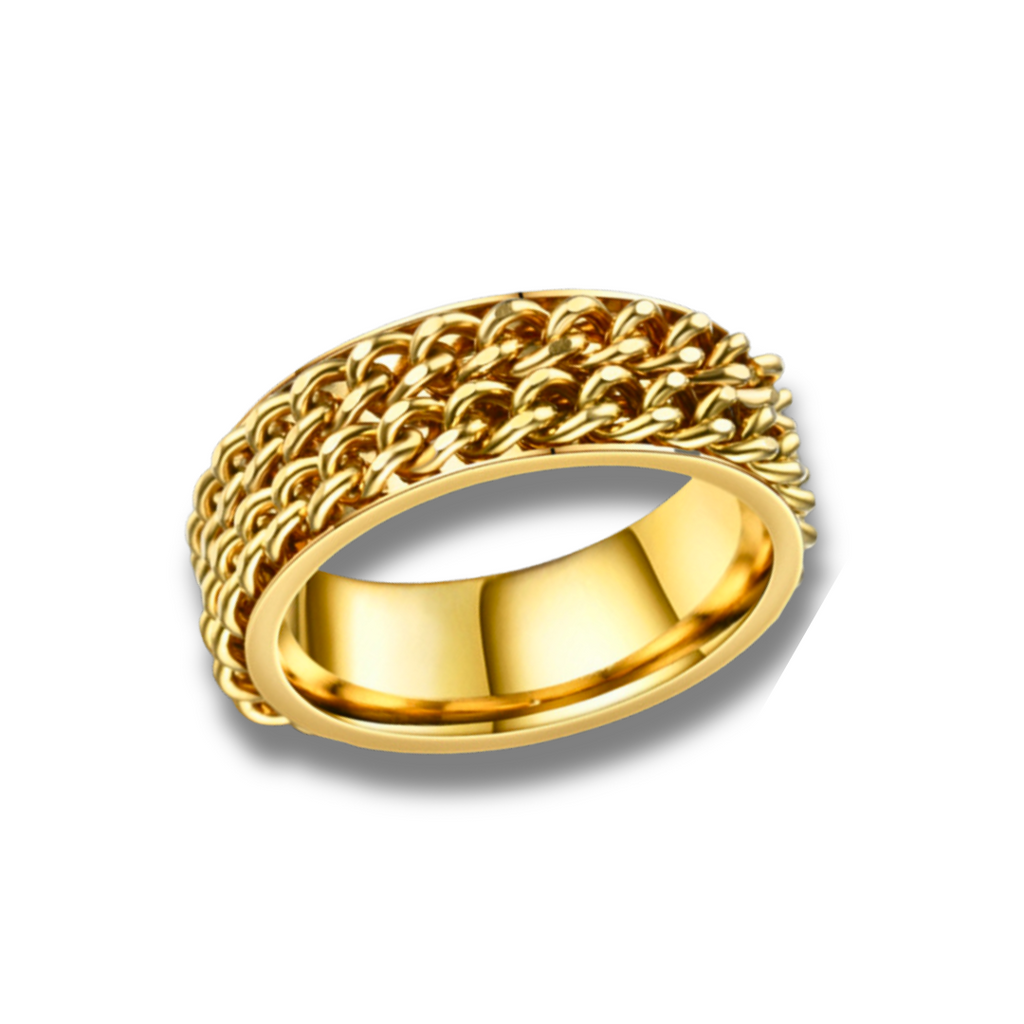 ANILLO ANTIESTRES CON CADENA GIRATORIA