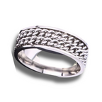 ANILLO ANTIESTRES CON CADENA GIRATORIA
