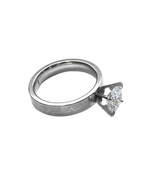 ANILLO DE PROMESA LINEA DE LA VIDA CON CIRCON - ULTIMAS TALLAS