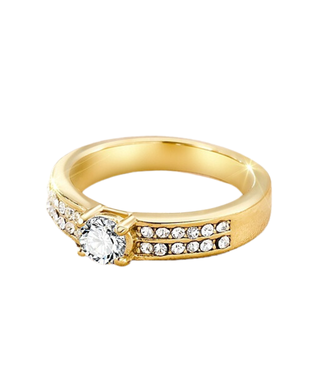 ANILLO DE PROMESA CON CIRCONES