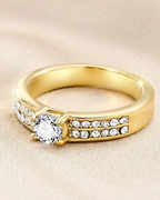 ANILLO DE PROMESA CON CIRCONES