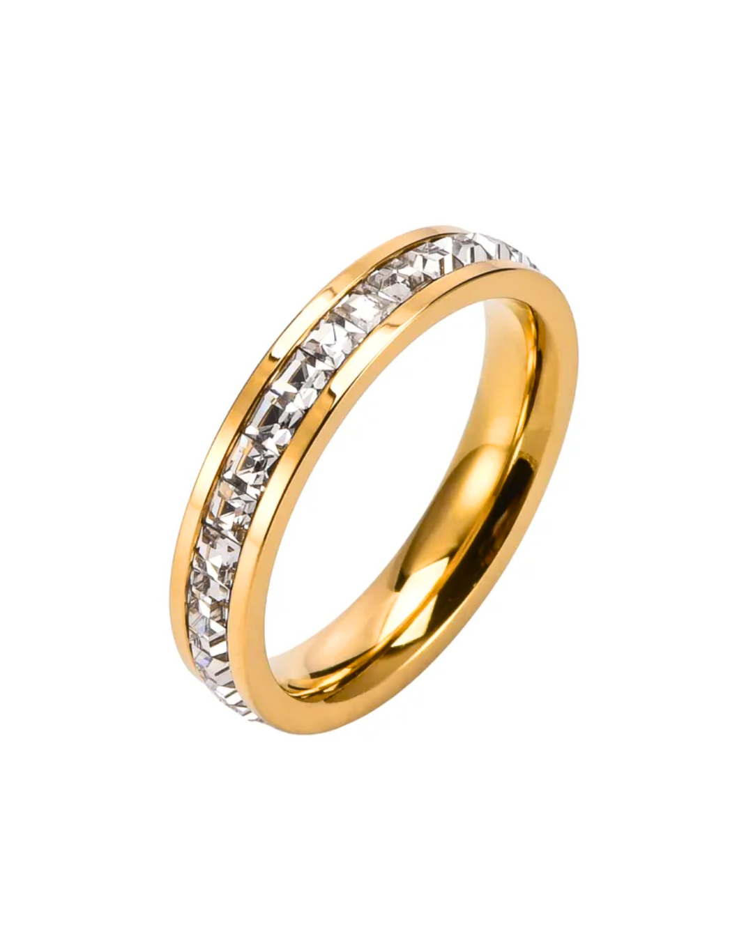 ANILLO DE PROMESA CHURRUMBELA CIRCONES CUADRADOS